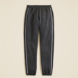 NWT - J.Crew Scuba-knit jogger pant with velvet trim - size small